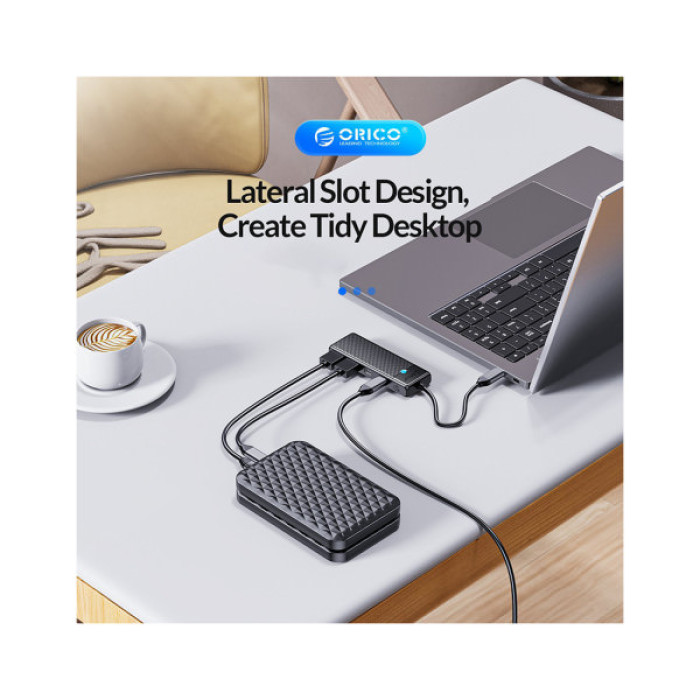 Концентратор Orico USB-C to 2xUSB-C + 2xUSB3.0 (CA914210)