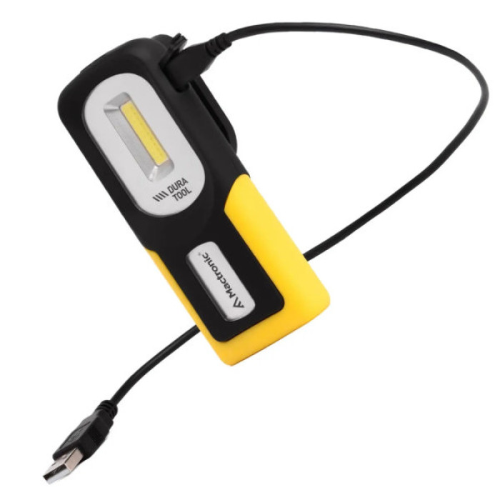 Ліхтар Mactronic Dura Tool (110 Lm) Cool White/Red LED Magnetic Recharg Type-C (PWL0014)