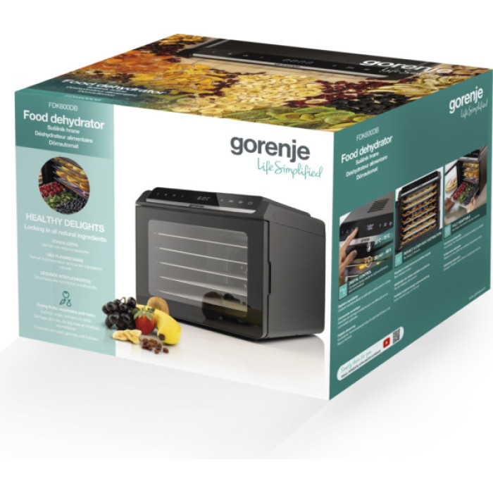Сушка для овочів та фруктів Gorenje FDK600DB