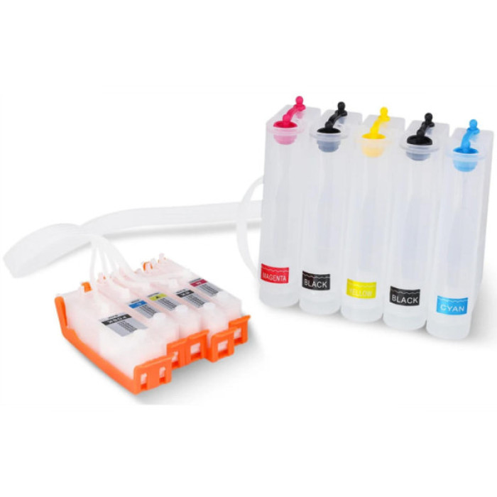 СБПЧ Barva Canon Pixma iP4840/iP4940, MG5140/MG5240, MX884/MX894 without ink,White Box (CISS-YA-CAN-MG5140)