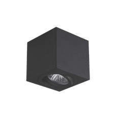 Світильник точковий Videx під лампу GU10 SPF01 накладний чорний (VL-SPF01-B)