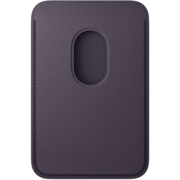 Чохол до мобільного телефона Apple iPhone FineWoven Wallet MagSafe - Midnight Purple Model A3537 (MGH84ZM/A)