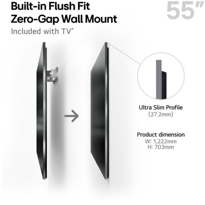 Телевізор LG OLED55G54LW