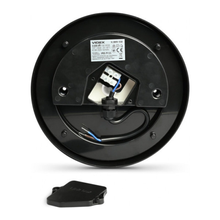 Світильник Videx ART IP65  15W 5000K Black (VL-BHFR-155B)
