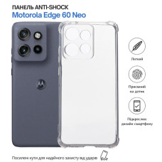 Чохол до мобільного телефона BeCover Anti-Shock Motorola Edge 60 Neo Clear (715068)