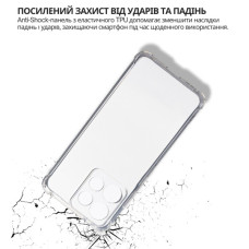 Чохол до мобільного телефона BeCover Anti-Shock Motorola Edge 60 Neo Clear (715068)