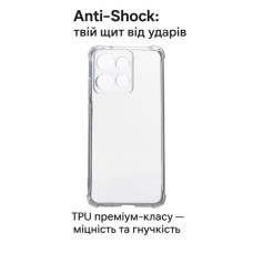 Чохол до мобільного телефона BeCover Anti-Shock Motorola Edge 60 Neo Clear (715068)