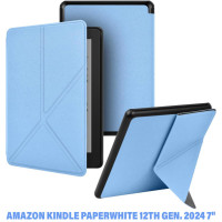 Чохол до електронної книги BeCover Ultra Slim Origami Amazon Kindle Paperwhite 12th Gen. 2024 7"/Colorsoft (2024) Light Blue (712839)