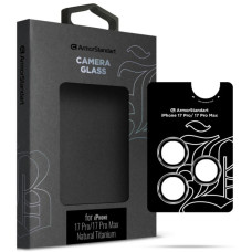 Скло захисне Armorstandart for Camera Supreme BI Apple iPhone 17 Pro / 17 Pro Max Titanium (ARM86437)