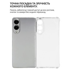 Чохол до мобільного телефона BeCover Anti-Shock Samsung Galaxy S25 Edge SM-S937 Clear (714703)