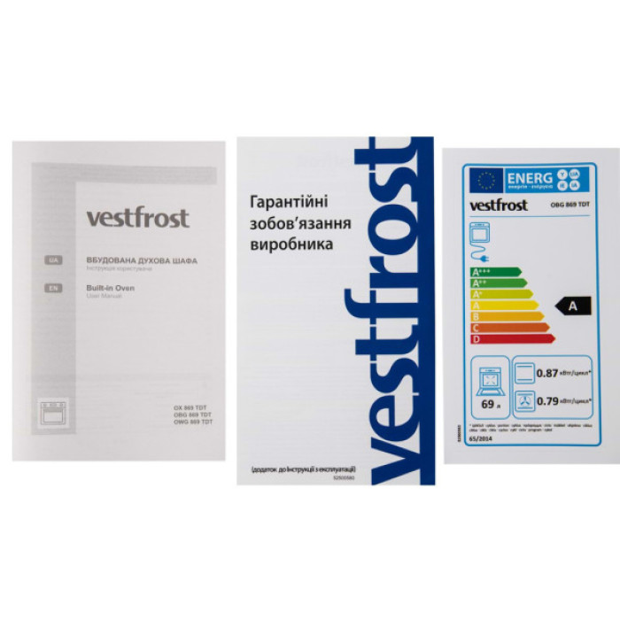 Духова шафа Vestfrost OBG869TDT