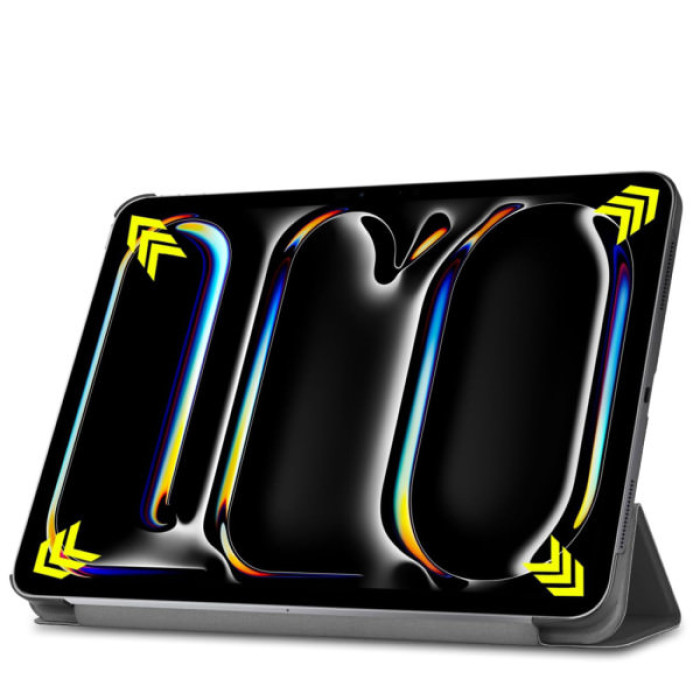 Чохол до планшета BeCover Smart Case Apple iPad Pro 11" M4 2024 Black Abstraction (711630)