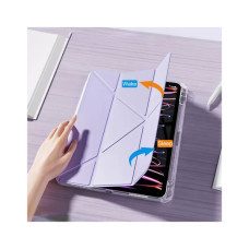 Чохол до планшета BeCover Ultra Slim Origami Transparent Apple iPad Mini 7 2024 Purple (712937)