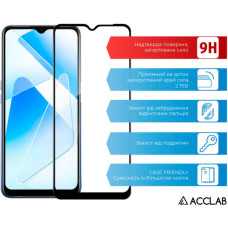 Скло захисне ACCLAB Full Glue Oppo A55 5G Black (1283126522086)