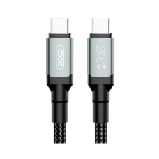 Дата кабель USB-C to USB-C 2.0m 240W black XO (NBQ264B_С_Black)