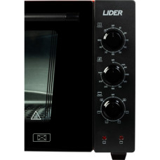 Електропіч LIDER 4223 LUX Black-Red