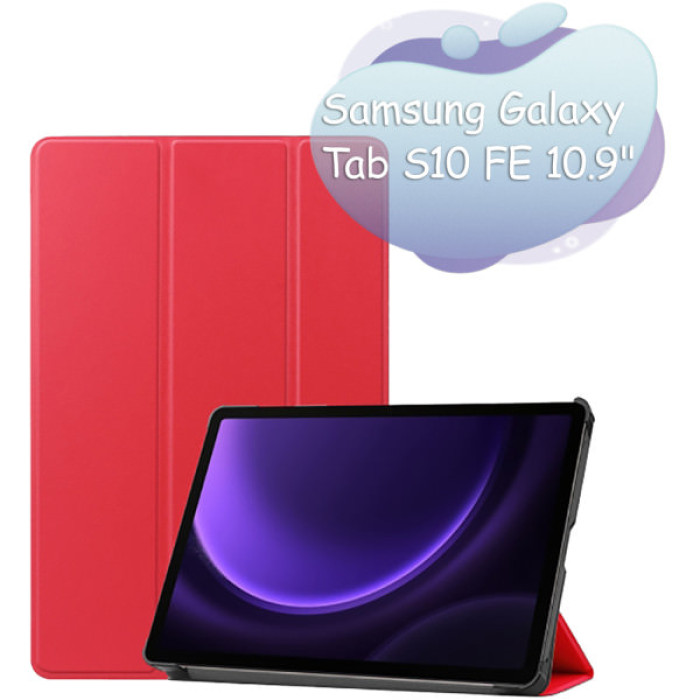 Чохол до планшета BeCover Smart Case Samsung Galaxy Tab S10 FE (SM-X520/SM-X526) 10.9" Red (713280)