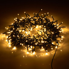 Гірлянда YES! Fun Вулична Кластер 250 LED Тепло-біла 5 м Мерехтіння (975065)