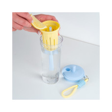 Пляшка для води Kite 650 мл, жовто-блакитний (K25-1219-3)