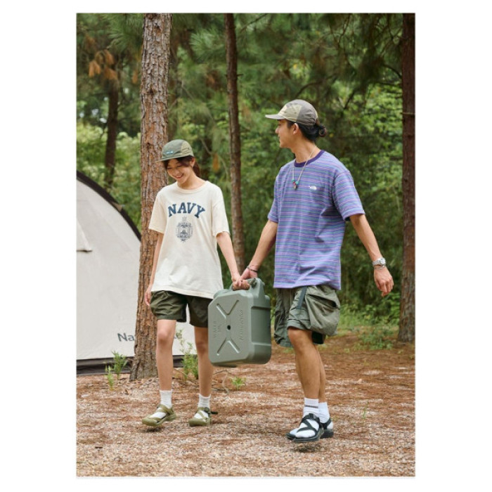 Каністра для води Naturehike CNH22CJ018 12 літрів темно-зелена (6927595753255)