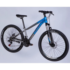Велосипед Space 26" MARS DD FR рама-13" ST 2026 синьо-сірий (OPS-SP-26-080)
