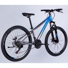 Велосипед Space 26" MARS DD FR рама-13" ST 2026 синьо-сірий (OPS-SP-26-080)