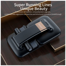 Підставка до планшета та телефона Knight Foldable Desk Mobile Phone Holder Stand (Plastic) Black Essager (EZJZM-QSSJ01)