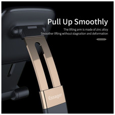 Підставка до планшета та телефона Knight Foldable Desk Mobile Phone Holder Stand (Plastic) Black Essager (EZJZM-QSSJ01)