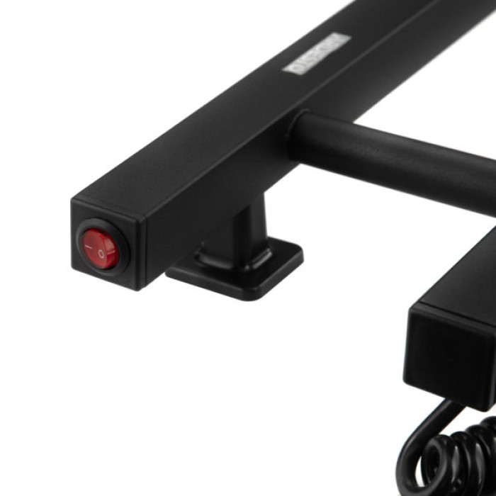 Сушарка для рушників Ardesto Elina Eco, 160х1000мм, чорний муар (12-268050-0110)