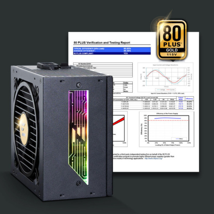 Блок живлення Zalman 850W Teramax 2 View (ZM850-TMX2VIEW)