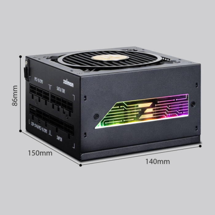 Блок живлення Zalman 850W Teramax 2 View (ZM850-TMX2VIEW)