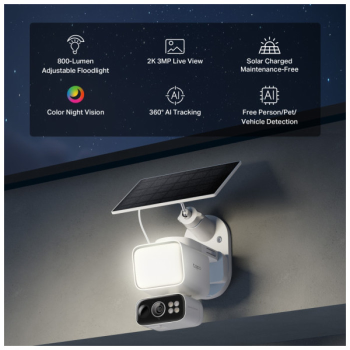 Камера відеоспостереження TP-Link TAPO-C615F-KIT (TAPO-C615FKIT)