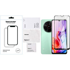 Скло захисне BeCover Nubia V70 Max Black (713456)