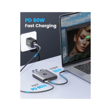 Концентратор Orico USB-C to 5-in-1 Docking Station 5Gbps (CA914227)