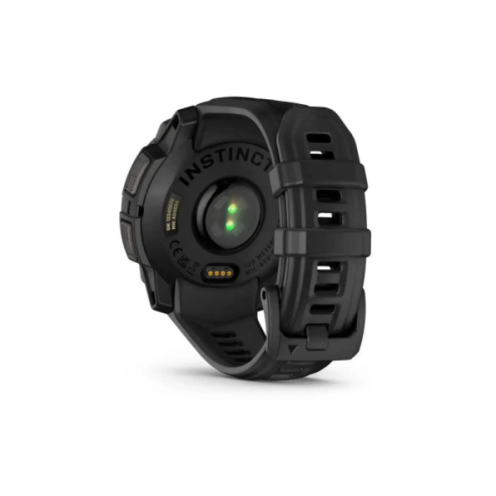 Смарт-годинник Garmin Instinct 3, 45mm, AMOLED, Black Bezel with Black Band, GPS смарт-годинник (010-02936-00)