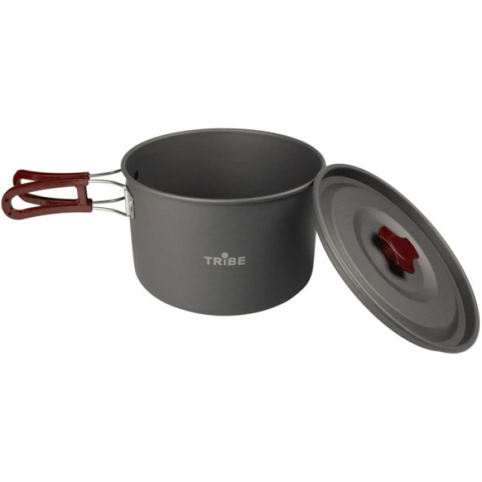 Котел туристичний Tribe Pot 3 л Alu алюмінієвий grey (T-FH-0015-grey)