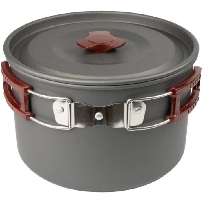 Котел туристичний Tribe Pot 3 л Alu алюмінієвий grey (T-FH-0015-grey)