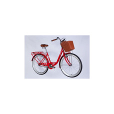 Велосипед Dorozhnik 26" LUX Velosteel рама-17" ST 2026 червоний (OPS-D-26-366)