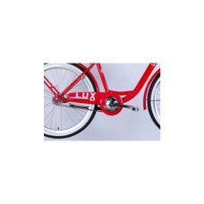 Велосипед Dorozhnik 26" LUX Velosteel рама-17" ST 2026 червоний (OPS-D-26-366)
