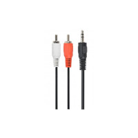 Кабель мультимедійний 3.5mm M to 2xRCA M 5.0m Cablexpert (CCA-458-5M)