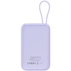 Батарея універсальна Canyon 10000mAh OnPower 101 PD/22.5W built-in cable Purple (CNS-CPB101PU)