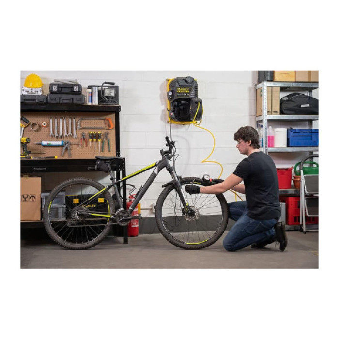 Компресор Stanley настінний FATMAX FMXCMD152WE, 160 л/хв, 1.1 кВт (FMXCMD152WE)