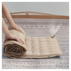 Туристичний килимок Naturehike CNK2550WS025, вологостійкий, 200х130х6 см, бежевий (6977465868756)