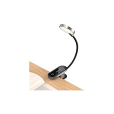 Настільна лампа Baseus Comfort Reading Mini Clip Lamp with battery Dark Gray (DGRAD-0G)