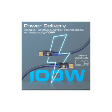Дата кабель USB-C to USB-C 2.0m Promate (lucidline-cc200.navy)