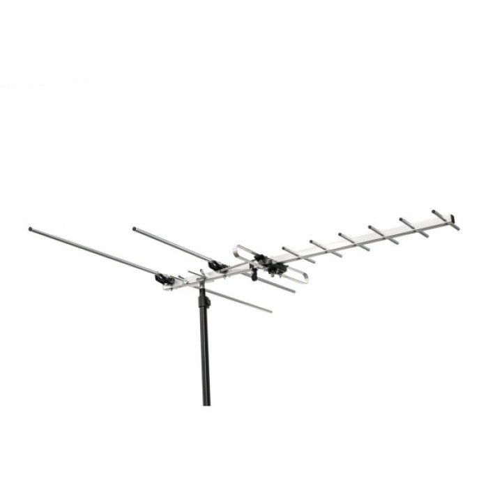 Антена Romsat AV-27UV 170-230 МГц, 470-862 МГц, 4-7 dBi (VHF), 10-16 dBi (UHF) (AV-27UV)