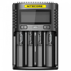 Зарядний пристрій для акумуляторів Nitecore Digicharger UMS4 (4 channels, LCD, Li-ion, Ni-Mh, Ni-Cd) (UMS4)