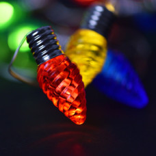 Гірлянда YES! Fun На мідному дроті Шишки 10 LED Тепло-біла 1.65 м На батарейках (801209)