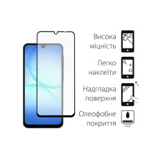 Скло захисне Dengos Full Glue Samsung Galaxy A17 Black (TGFG-407)