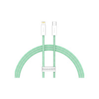 Дата кабель USB-C to Lightning 2.0m 20W green Baseus (CALD000106)